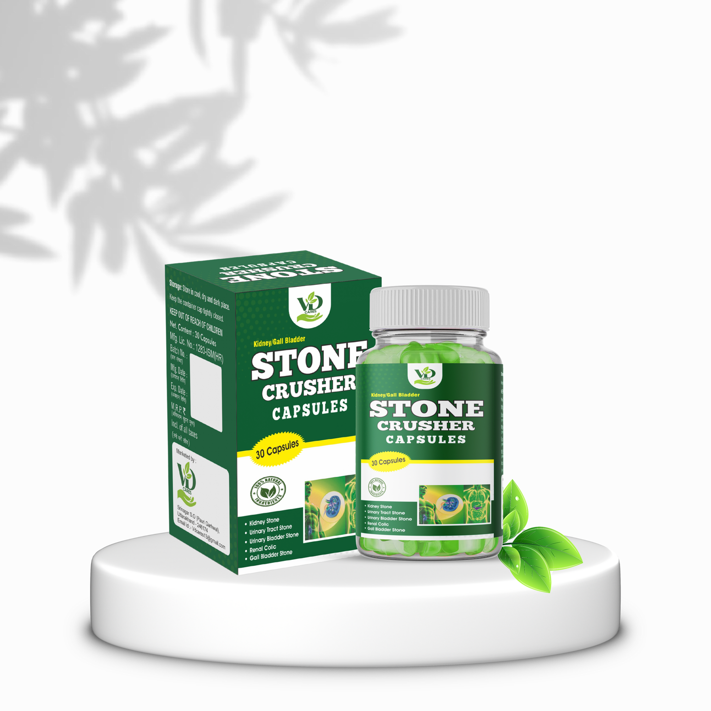 VD Cares Stone Crusher Capsule