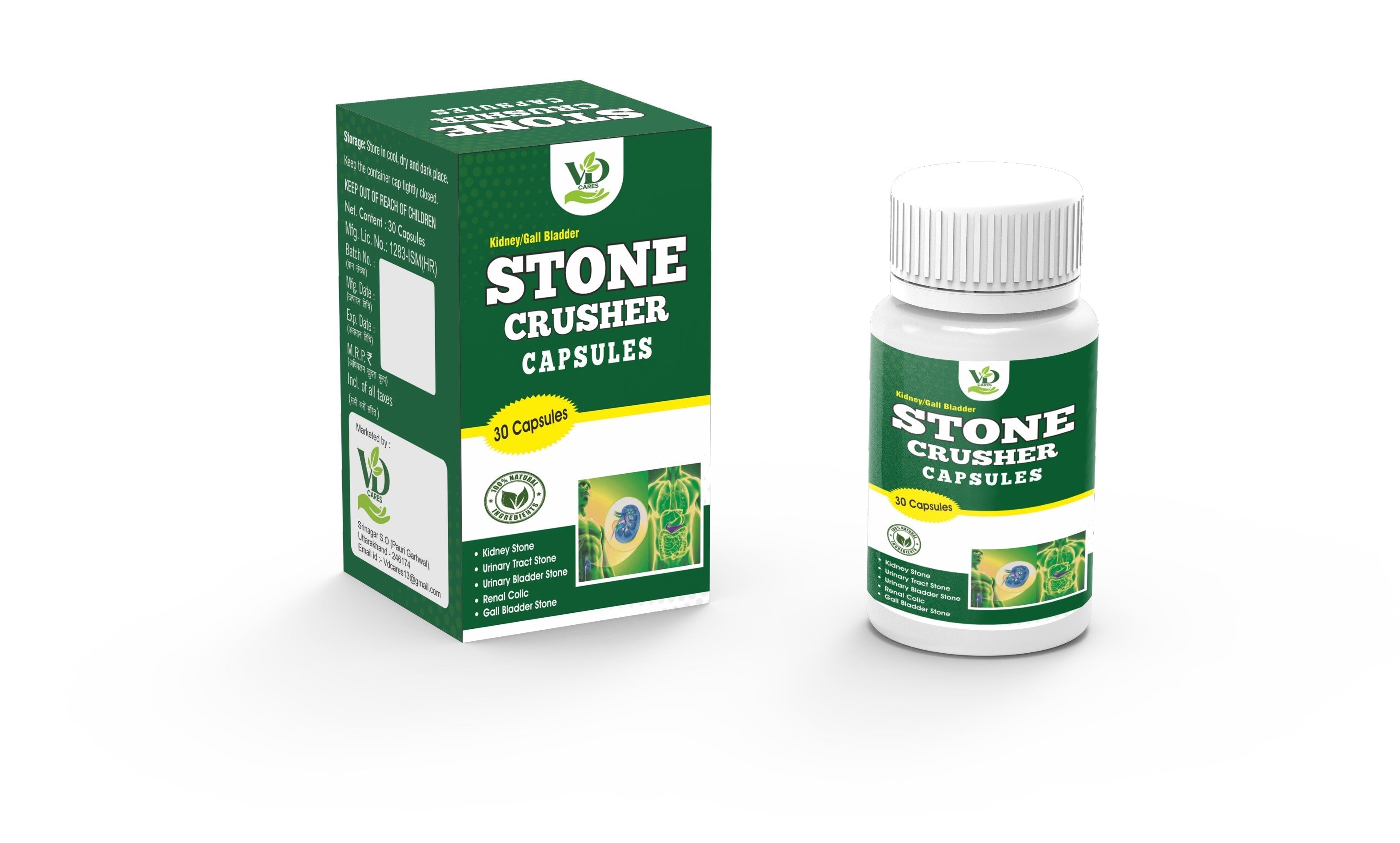 VD Cares Stone Crusher Capsule
