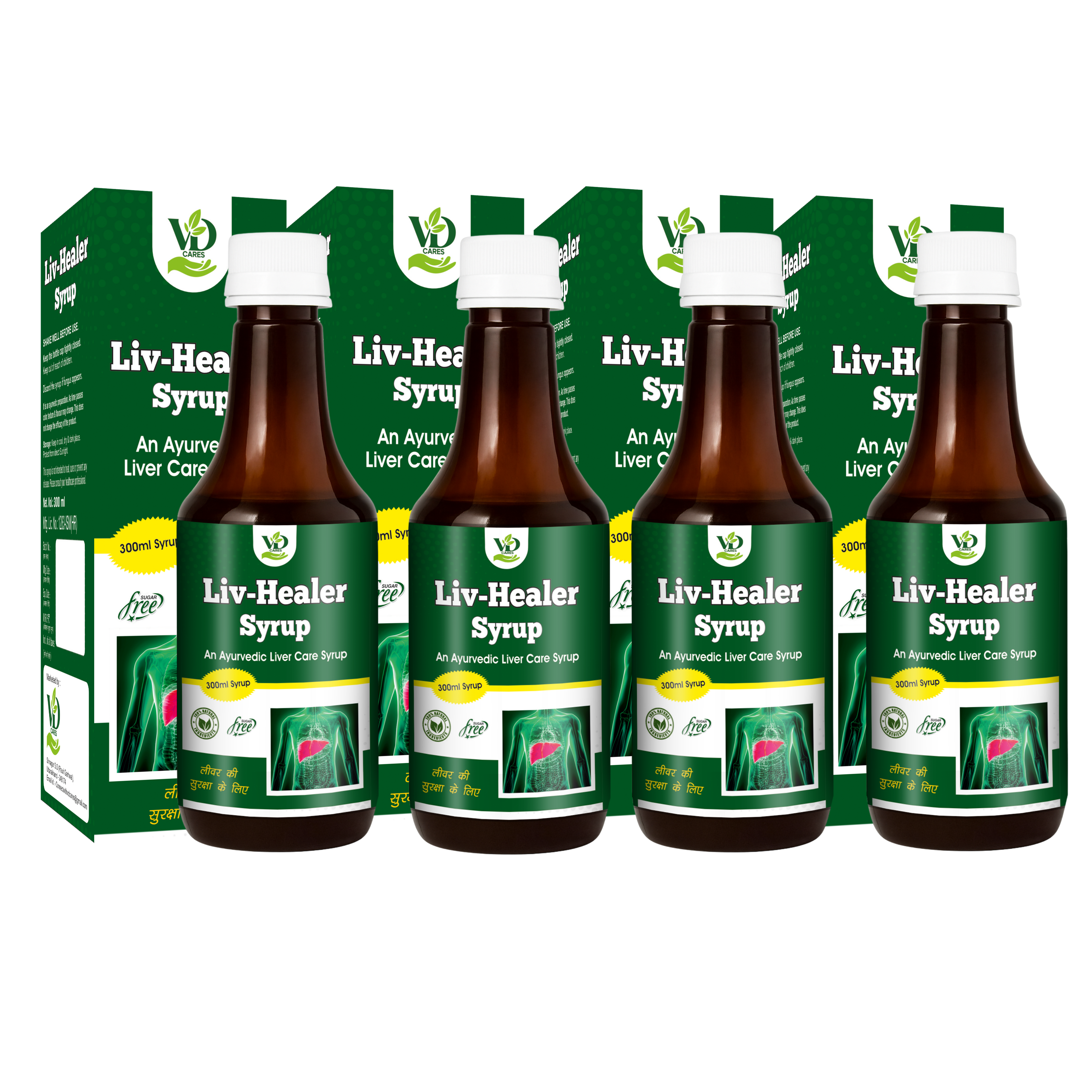 Liv Healer Syrup Set of 4